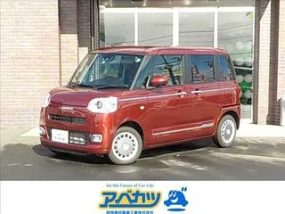 ダイハツムーヴキャンバス届出済未使用車　衝突軽減ブレーキの画像