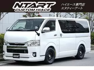 トヨタハイエースバン車中泊ベットキット　16インチAWタイヤの画像