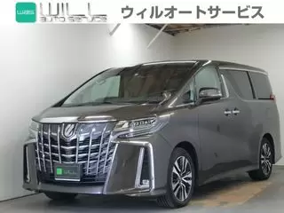 トヨタアルファード禁煙車　2MR　黒革シート　メモリーナビの画像