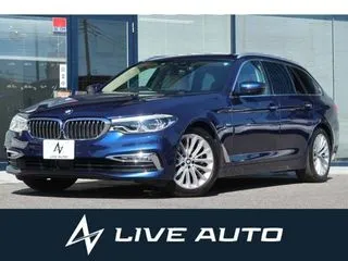 BMW5シリーズツーリングナビTV　全周囲カメラ　本革　レークルの画像