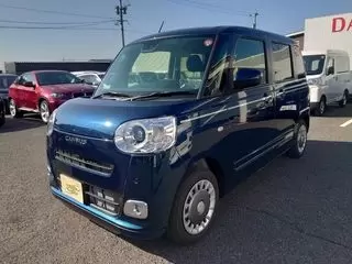 ダイハツムーヴキャンバス届出済未使用車 両側電動 バックカメラの画像