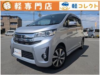 ミツビシeKカスタム純正ナビ　フルセグ　HID　プッシュの画像