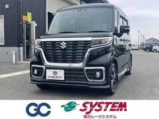 スズキスペーシア後席ヘッドレストモニター 両側Pスライドの画像