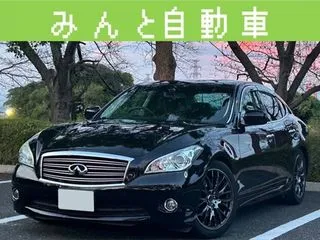 ニッサンフーガ車高調 RAYSアルミ ETCの画像