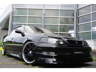 トヨタマークⅡLBコンプ フルエアロ 車高調 19AW 黒革調の画像