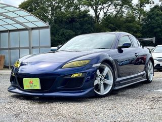 マツダRX-8リアスポイラーテイン車高調BOSEサウンドの画像