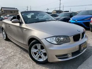 BMW1シリーズカブリオレワンオーナー車 純正ナビ ETC 修復歴なしの画像
