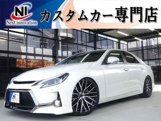 トヨタマークX新品車高調/新品20AW/新品黒革調/Cセンサーの画像