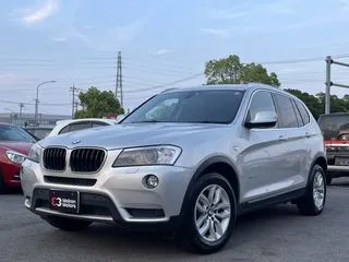 BMWX3禁煙車 ヒーター付革シート 純正ナビ 地TVの画像