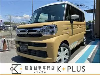 スズキスペーシア届出済未使用車 新車保証継承 ナビ半キャの画像