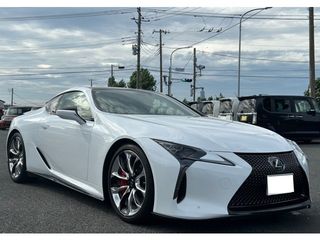 レクサスLC可変ウイング TRDエアロ 3眼LED 黒内装の画像