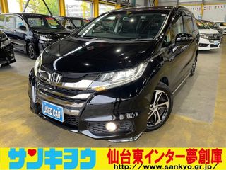 ホンダオデッセイ純正HDDナビ&後席モニター両側自動ドアの画像