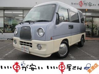 スバルサンバーディアスワゴン禁煙 両側スライド AC PW 2トーン 保証付の画像