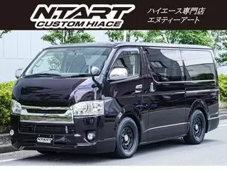 トヨタハイエースバン車中泊ベットキット　16インチAWタイヤの画像