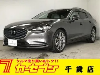 マツダアテンザワゴン純ナビ 白革 BOSE サンルーフ 禁煙車の画像