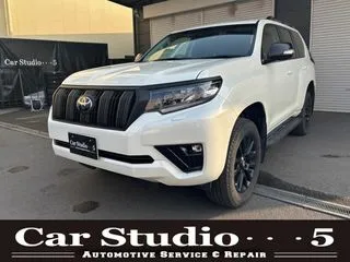 トヨタランドクルーザープラドガソリン車7人乗　PルーフDオーディオPVMの画像