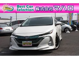 トヨタプリウスPHV1年保証付き　エアロ　BBSホイールの画像