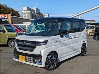 スズキスペーシア新型　衝突軽減ブレーキ　禁煙車の画像