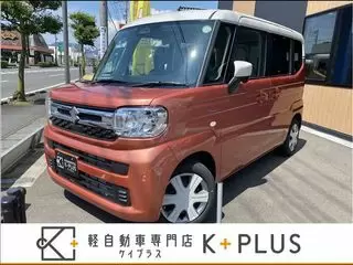 スズキスペーシア届出済未使用車 新車保証継承 ナビ半キャの画像