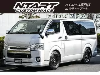 トヨタハイエースバン車中泊ベットキット　16インチAWタイヤの画像