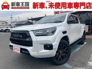トヨタハイラックス全方位モニター/LEDヘッドライト/純正ナビの画像