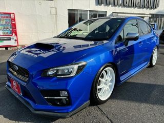 スバルWRX　STITEIN車高調 HKSマフラー WORKアルミ ナビTVの画像