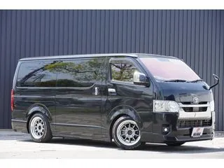 トヨタハイエースバンFSRエアロ　17インチアルミ　8ナンバーの画像