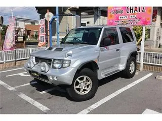 ミツビシパジェロ4WD　ターボ　オーバーフェンダーの画像