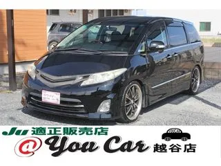 トヨタエスティマ修復無・中期・黒内装・車高調・20AWの画像