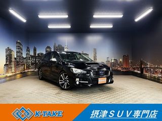 スバルレヴォーグ禁煙車 4WD 純正ナビ 黒半革 レ-ダ-クル-ズの画像