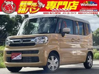 スズキスペーシア届出済未使用車 保証継承付 両側Pスラの画像