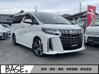 トヨタアルファードサンルーフ　ALPINEナビ　フリップダウンの画像