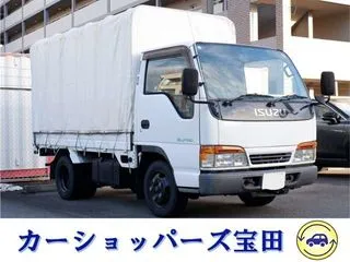 いすゞエルフ荷台幌付き/禁煙車/後輪ダブル/積載量2tの画像