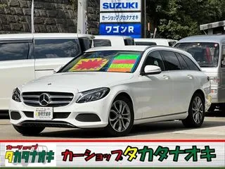 メルセデス・ベンツCクラスステーションワゴン純正ナビ　Bluetooth　ETC　シートヒーターの画像