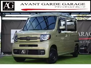 ホンダN-VAN1年保証 ブラックアウト 新品サス・タイヤの画像