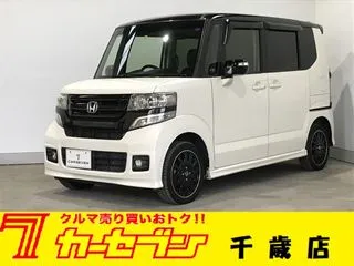 ホンダN　BOX社外ナビ Bカメラ フルセグTV 禁煙車の画像