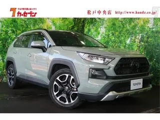 トヨタRAV4純9型メモリナビフルセグBカメラ黒革の画像