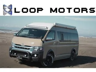 トヨタハイエースバンVehicle製・Alpineナビ・ヒッチメンバーの画像