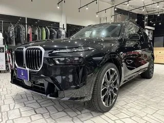 BMWX7車検令和9年5月 白革電動 走行400kmの画像