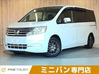 ホンダステップワゴン純正9型ナビ 両側電動ドア Bカメラ ETCの画像