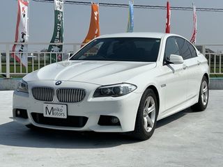 BMW5シリーズ黒革/バックカメラ/ナビ/TV/ETC/クリソナの画像