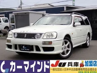 ニッサンステージアRB25DETターボ4WD純正5速MTニスモマフラーの画像