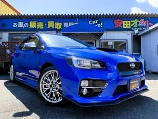 スバルWRX　STISTIエアロ 大型ウイング 後席モニターの画像