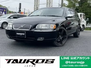 ボルボV70革シートの画像