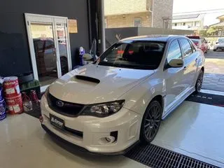 スバルインプレッサWRXBRIDEシート HKSマフラー 車高調 STIパーツの画像