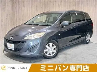 マツダプレマシー禁煙車 両側パワスラ 純正SDナビ ETCの画像