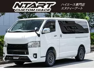 トヨタハイエースバン車中泊ベットキット　16インチAWタイヤの画像