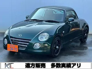 ダイハツコペンMT車　革シート　マフラー　シートヒーターの画像