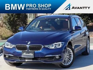 BMW3シリーズツーリングブラウン革 ACC LCW 電動ゲート LEDライトの画像