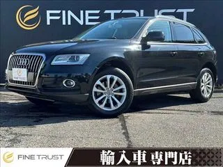 アウディQ5レザーパッケージ　黒本革シート　禁煙車の画像